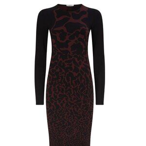 Wolford Leo Dress Black Knit Sexy Bodycon Long Sleeve Size Small New $550